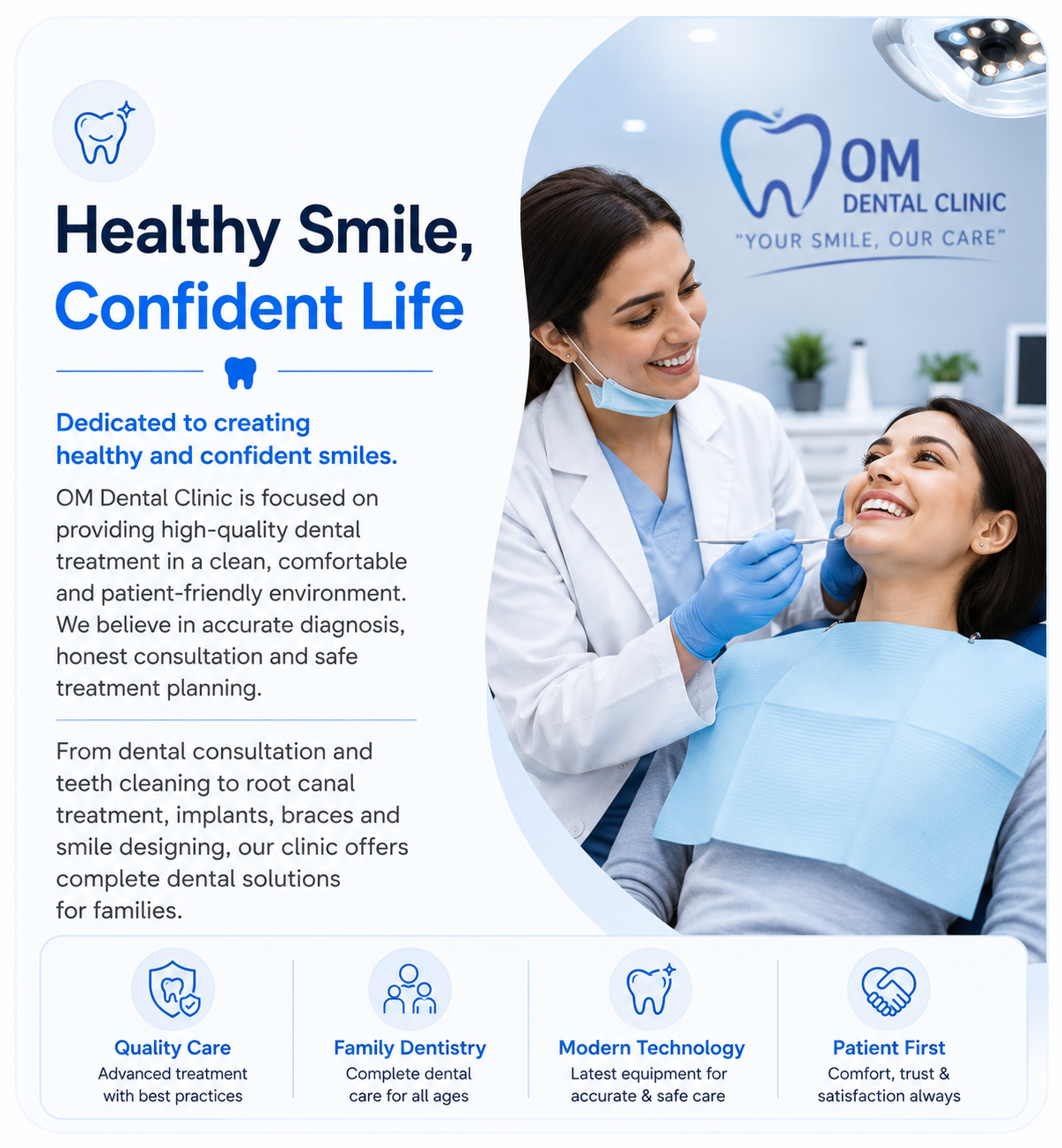 Dedicated to creating healthy and confident smiles.